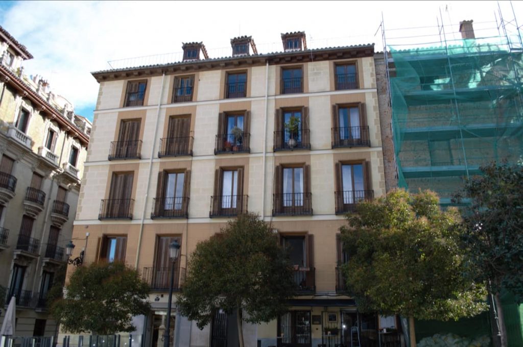 Proyecto de rehabilitación de edificio en Madrid estado final